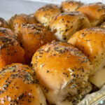 buns with poppyseeds on top