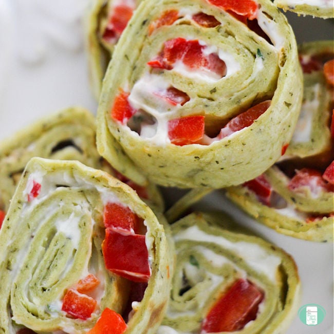 Christmas Pinwheels - Freezer Meals 101 Club