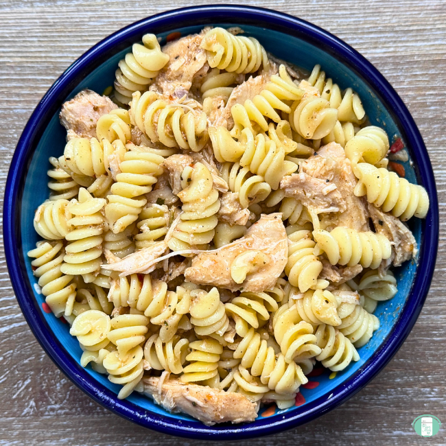 Slow Cooker Cajun Chicken Alfredo - Freezer Meals 101 Club