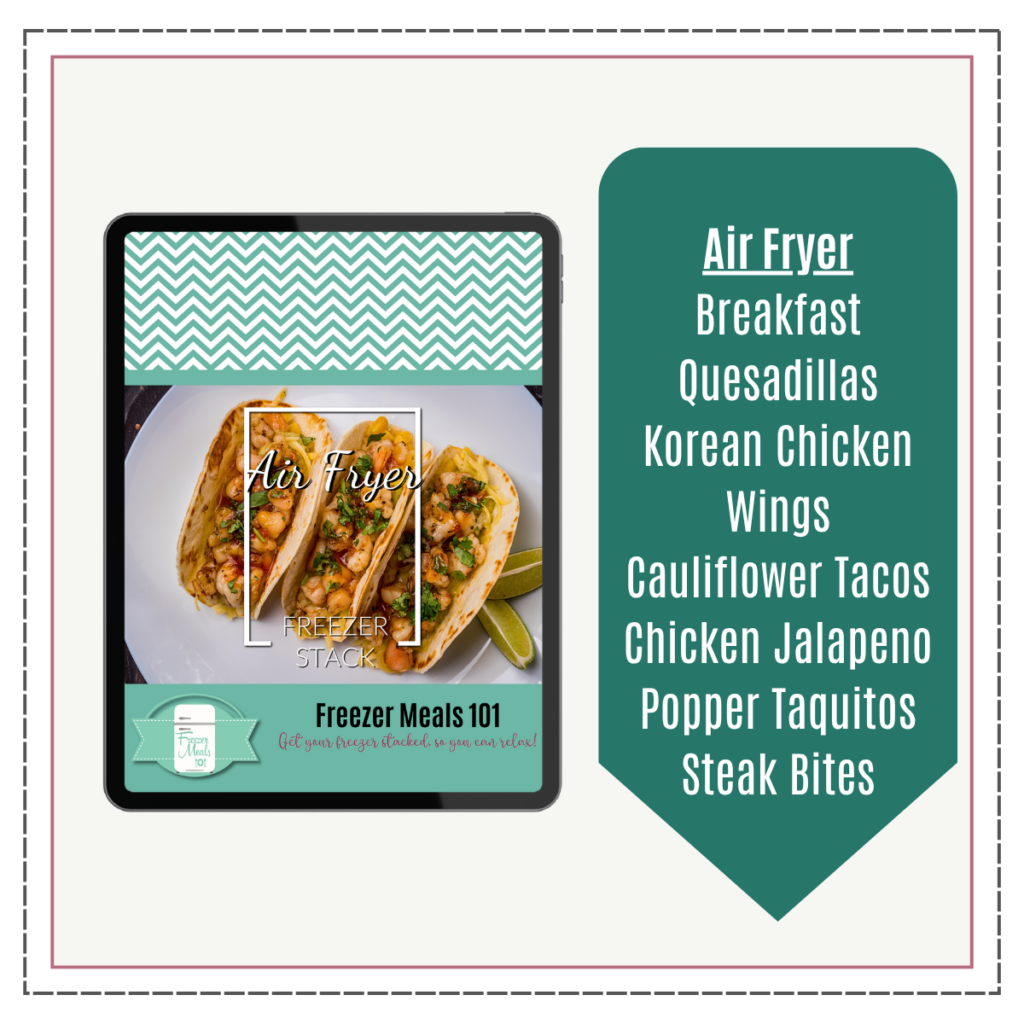 Air fryer freezer stack Breakfast Quesdaillas Korean Chicken Wings Cauliflower Tacos chicken jalapeno popper Taquitos steak bites